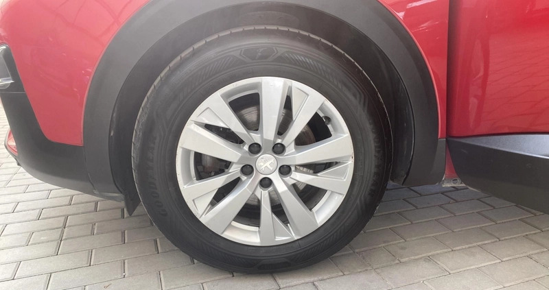 Peugeot 3008 cena 77900 przebieg: 128000, rok produkcji 2018 z Gdańsk małe 277